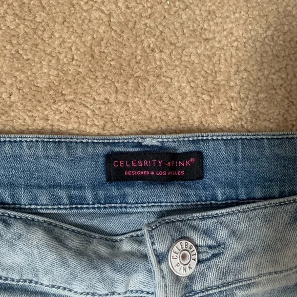 Celebrity Pink jean skirt size 13 - Picture 2 of 7
